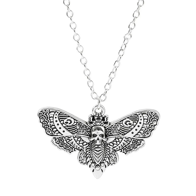 Vintage Moth Pendant